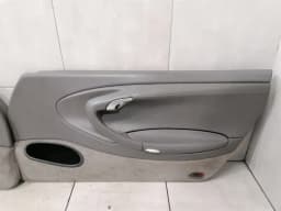 PORSCHE Porsche 911 996 Door Card Set 996555833 Door Panel Set Grey Grey Leather GT3 — thumbnail 8