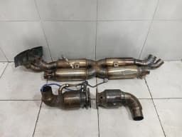 PORSCHE Porsche 911 991 exhaust silencer Fabspeed with catalytic converter exhaust Turbo — thumbnail 1