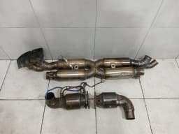 PORSCHE Porsche 911 991 exhaust silencer Fabspeed with catalytic converter exhaust Turbo — thumbnail 7