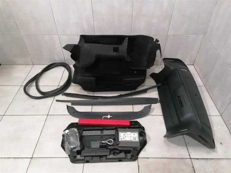 PORSCHE Porsche Cayman 987 Luggage Cover 98755104504 Boot Liner SET KIT