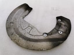PORSCHE Porsche Panamera brake disc protector front 971 971615311F brake disc protection — thumbnail 4