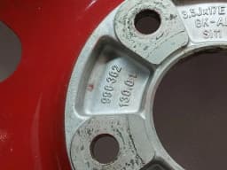 PORSCHE Porsche 911 996 Alloy Wheel Saver Kit 99636213001 Jack 3.5JX17 ET19 — thumbnail 10