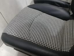 PORSCHE PORSCHE 911 997 987 HERITAGE SPORT SEATS BLACK LEATHER HOUNDSTOOTH SET 4-WAY — thumbnail 7