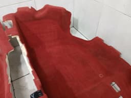 PORSCHE Porsche 911 991 Floor Mats 99155101106 Floor Mats LHD RED SET Set — thumbnail 6