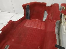 PORSCHE Porsche 911 991 Floor Mats 99155101106 Floor Mats LHD RED SET Set — thumbnail 7