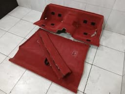 PORSCHE Porsche 911 991 Luggage Cover 99155101700 N10 Carrera Red Fairing Coupe — thumbnail 4