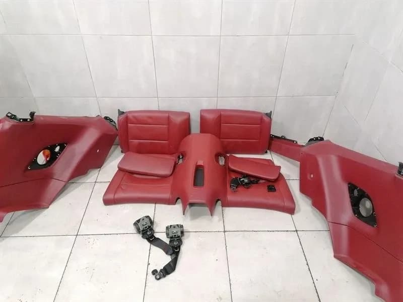 PORSCHE Porsche 911 991 rear seat set Carrera red 99152205115 seats interior rear