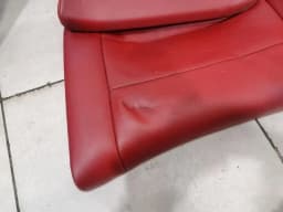 PORSCHE Porsche 911 991 rear seat set Carrera red 99152205115 seats interior rear — thumbnail 5