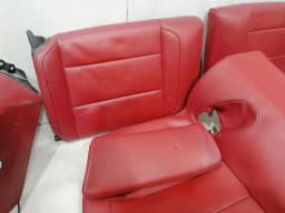 PORSCHE Porsche 911 991 rear seat set Carrera red 99152205115 seats interior rear — thumbnail 6