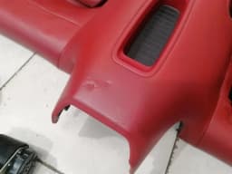PORSCHE Porsche 911 991 rear seat set Carrera red 99152205115 seats interior rear — thumbnail 8