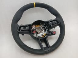 PORSCHE NEW NEW PORSCHE CAYENNE 9Y MK3 E3 Steering Wheel 9Y3419091JPO2 Race-Tex Steering Wheel — thumbnail 2