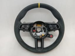 PORSCHE NEW NEW PORSCHE CAYENNE 9Y MK3 E3 Steering Wheel 9Y3419091JPO2 Race-Tex Steering Wheel — thumbnail 1