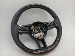 PORSCHE NEW NEW PORSCHE MACAN 95B Steering Wheel 95B419091EKA34 WOOD HEATED — thumbnail 3