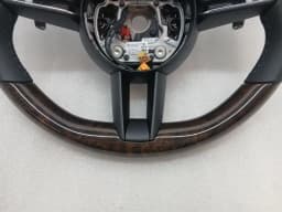 PORSCHE NEW NEW PORSCHE MACAN 95B Steering Wheel 95B419091EKA34 WOOD HEATED — thumbnail 10