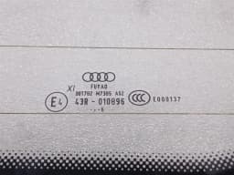 AUDI Audi R8 4S Performance Rear Screen 4S8845151 Rear Window — thumbnail 4