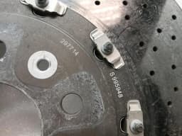 FERRARI Ferrari California T F149 14-17 Brake Disc Front 297714 Carbon Brake Disc Front — thumbnail 2