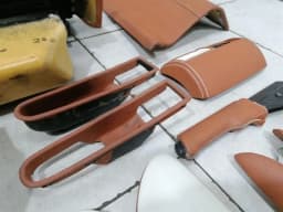 FERRARI Ferrari 360 F131 Glovebox 65078900 Brown Leather Set Glove Box LHD — thumbnail 8