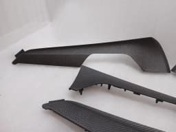 AUDI AUDI RS6 4K5867420C A6 SET CARBON TRIM DOOR TRIM OEM Door Trim MATT C8 5G — thumbnail 3