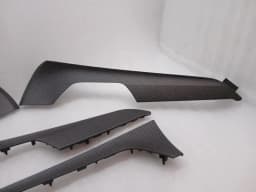 AUDI AUDI RS6 4K5867420C A6 SET CARBON TRIM DOOR TRIM OEM Door Trim MATT C8 5G — thumbnail 2