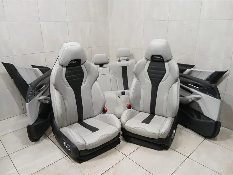 BMW BMW F90 G30 M5 Seats Leather Merino Silverstone Seats Interior COOLED MASSAGE X3A9