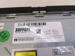 FERRARI Ferrari 458 F142 Spider CD player 244438 Audio System Controller NTG4 NIT — thumbnail 7