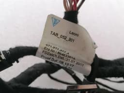 PORSCHE Porsche Panamera 971 Tailgate Wiring Loom Surround View 971971217 Wiring Harness — thumbnail 8