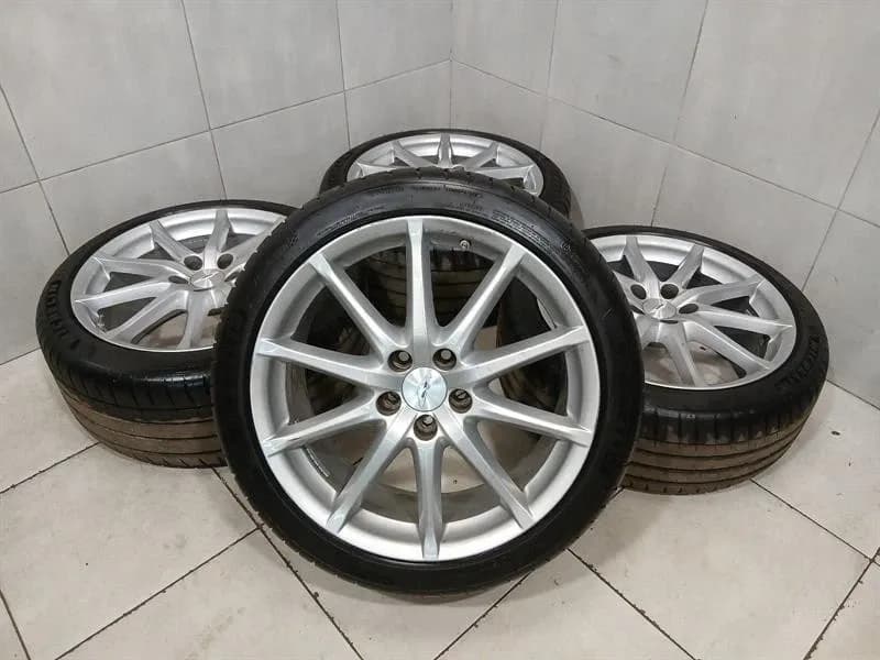 ASTON MARTIN 19 ASTON MARTIN DB9 Alloy Wheel 9G43-1007-BC SET Rim ET65 9.5J X19 / 8.5J