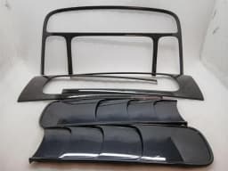 AUDI Audi R8 4S Spyder tailgate carbon carbon trim strip set 4S7825509 4S7825271A — thumbnail 1