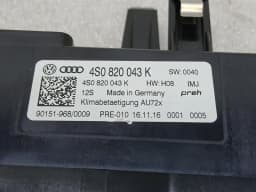 AUDI Audi R8 4S Performance Auto Climate Control 4S0820043K Climate Control Panel A/C — thumbnail 7