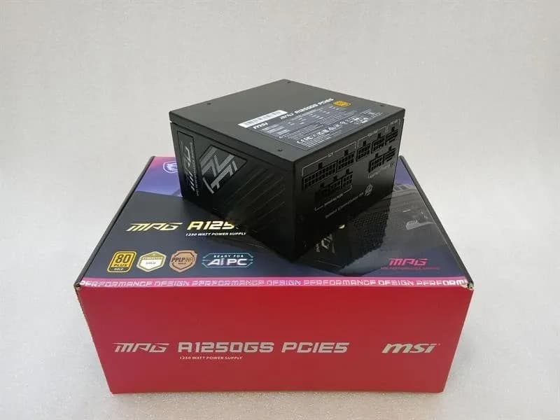 BMW NEW NEW MSI MPG A1250GS PCIE5 PSU POWER SUPPLY UNIT 1250W