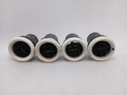 FERRARI Ferrari 360 F131 air vent 65159900 white leather set ventilation nozzle ventilation grille — thumbnail 1
