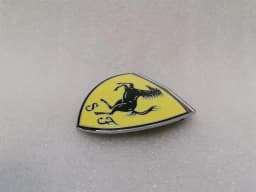 FERRARI FERRARI 458 F142 SPIDER 82746100 SQUADRA CORSE SHIELD BADGE -SHIELD BADGE- LOGO — thumbnail 4