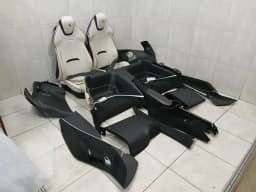 FERRARI Ferrari Roma F169 Seats 903713 Interior Seat Pads Tailor Made Grigio Chiaro 4301 — thumbnail 2