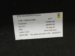 FERRARI Ferrari Roma F169 Luggage Compartment Cover 904709 Boot Liner Set — thumbnail 8