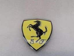 FERRARI FERRARI 458 F142 SPIDER 82746100 SQUADRA CORSE SHIELD BADGE -SHIELD BADGE- LOGO — thumbnail 2