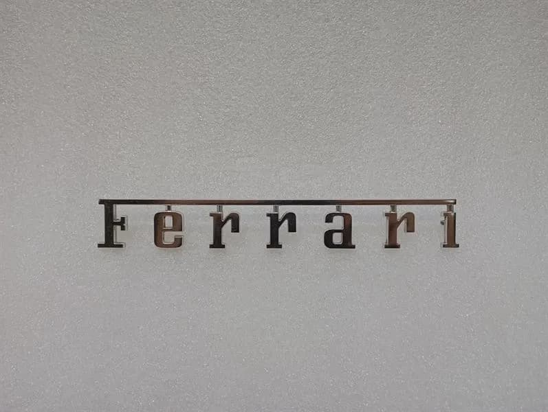 FERRARI Ferrari 458 F142 Spider Rear Boat Badge 61025000 Tailgate Emblem