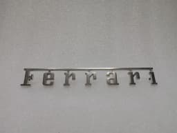 FERRARI Ferrari 458 F142 Spider Rear Boat Badge 61025000 Tailgate Emblem — thumbnail 6