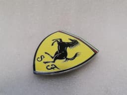 FERRARI FERRARI 458 F142 SPIDER 82746100 SQUADRA CORSE SHIELD BADGE -SHIELD BADGE- LOGO — thumbnail 4