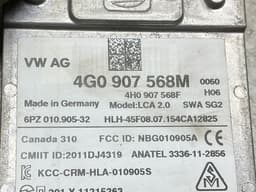 AUDI 4G0907568M 4H0907568F Control unit, BLIND SPOT AUDI A6 / A6 ALLROAD (C7, 4G) (2010-2018) — thumbnail 4