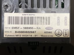 FORD EM5T18B955RA Dash screen FORD FIESTA VI (2008-2017) — thumbnail 3