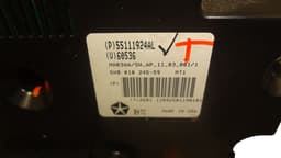 JEEP P55111924AL Heater control panel JEEP GRAND CHEROKEE IV (WK, WK2) (2010-2021) — thumbnail 5