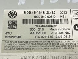 VW 5G0919605D Radio VW GOLF VII (5G1, BA5, BV5, BQ1, BE) (2012-2020) — thumbnail 5