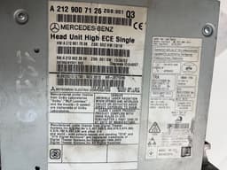 MERCEDES-BENZ A2129004829 Radio MERCEDES-BENZ E-CLASS (W212) (2009-2016) — thumbnail 3