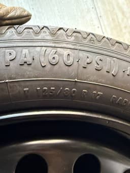 VOLVO Spare wheel VOLVO V70 III (BW) (2007-2016) — thumbnail 9