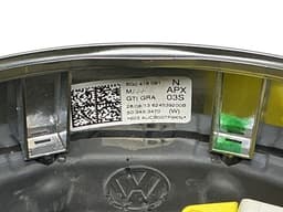 VW 5G0419091 Steering Wheel VW GOLF VII (5G1, BA5, BV5, BQ1, BE) (2012-2020) — thumbnail 5