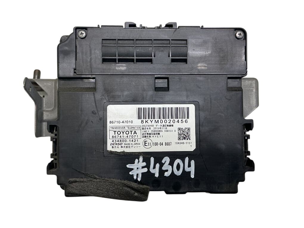 TOYOTA 8674147071 Control units, other TOYOTA PRIUS IV (XW50) (2015-2022)