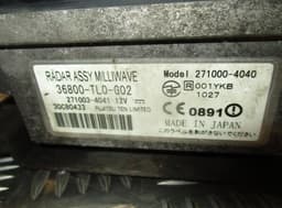 HONDA 2710004040 271000-4040 Distronic radar / sensor HONDA ACCORD VIII (CP, CU) (2007-2015) — thumbnail 4