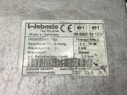 BMW 64126918942 6918942 Auxiliary / pakring heater (webasto) BMW X5 (E53) (2000-2007) — thumbnail 5