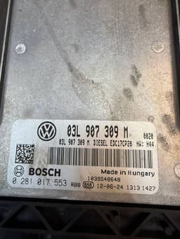 VW 03L907309M 0281017553 Engine Control Unit / module (ECU) VW TRANSPORTER T5 / MULTIVAN (7H, 7E, 7J) (2003-2015) — thumbnail 8