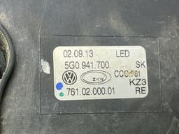 VW 5G0941700 Fog Lamp Front Right VW GOLF VII (5G1, BA5, BV5, BQ1, BE) (2012-2020) — thumbnail 3